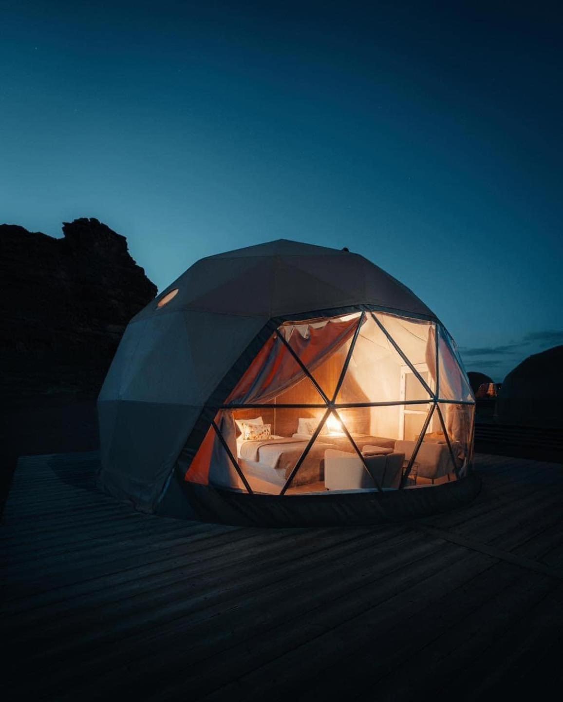 Tamim Luxury Wadi Rum Camp מראה חיצוני תמונה